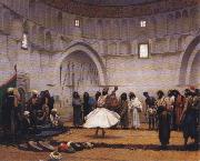 Jean - Leon Gerome The Whirling Dervishes oil painting